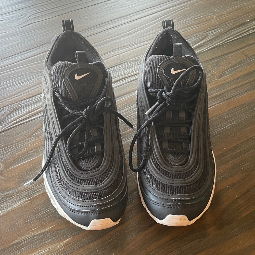 Nike Black and White Air Max Sneakers